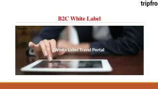 b2c white label