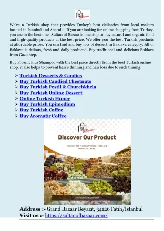 Online Turkish Honey