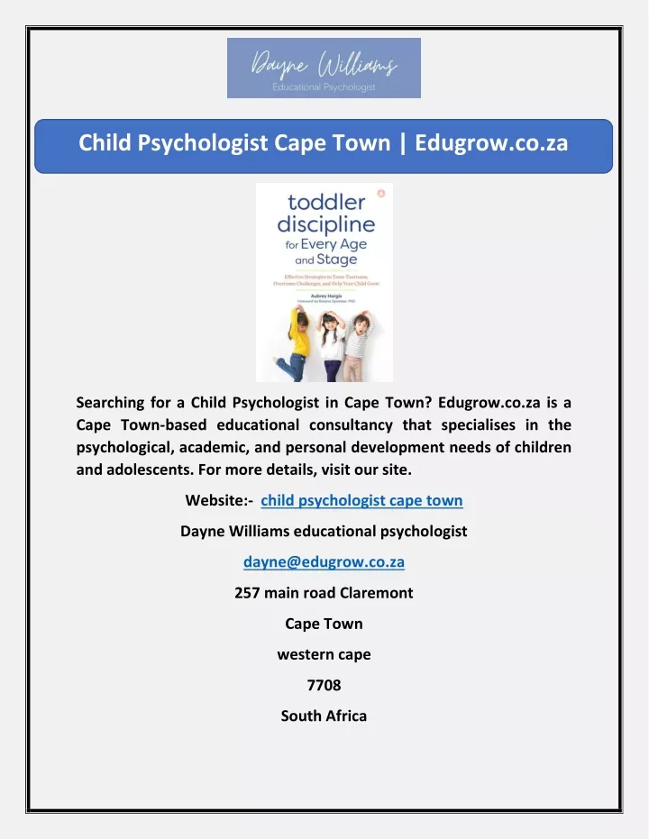 child psychologist cape town edugrow co za