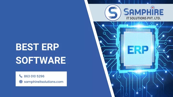 best erp software