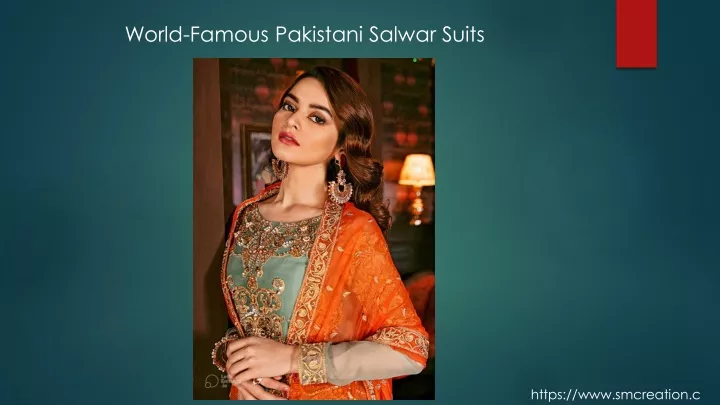 world famous pakistani salwar suits