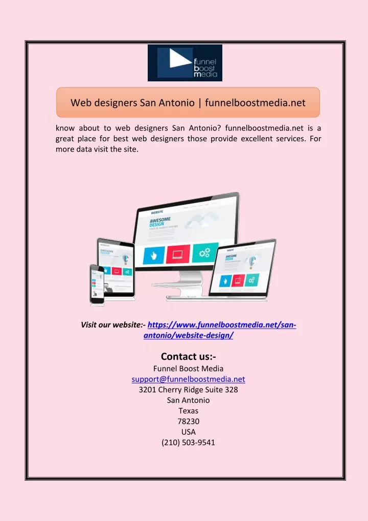 web designers san antonio funnelboostmedia net