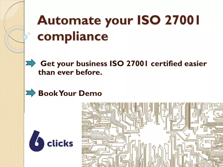 automate your iso 27001 compliance