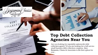 Top Debt Collection Agencies Near You