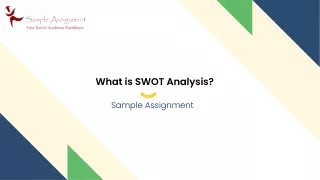 what is swot analysis