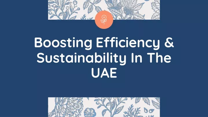 boosting efficiency sustainability in the uae