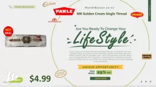 mr golden cream single thread