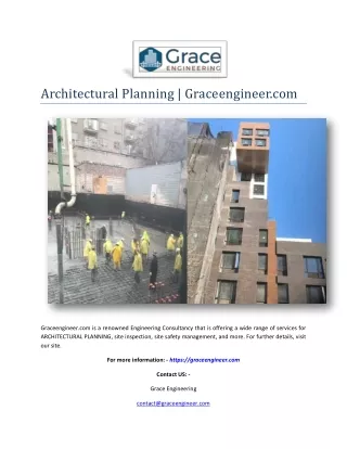 Architectural Planning | Graceengineer.com