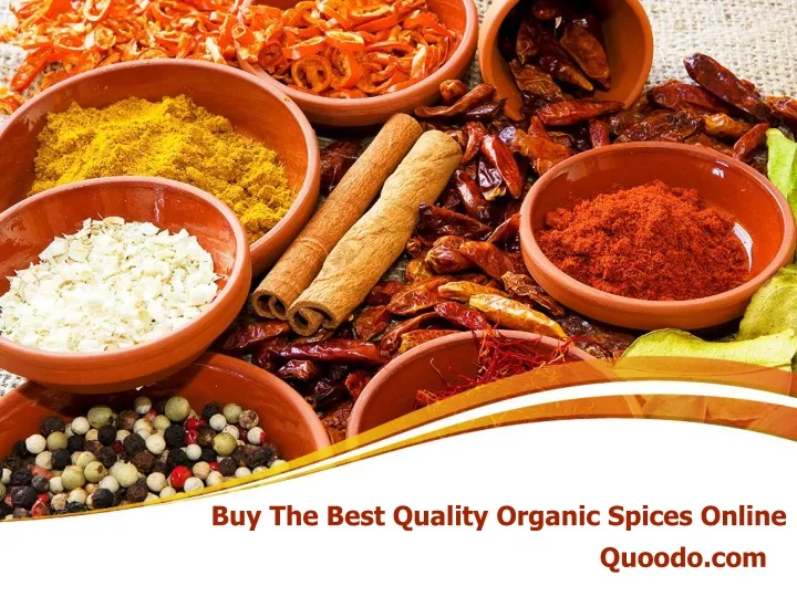 buy the best quality organic spices online