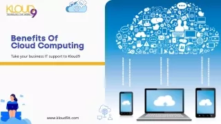 Benefits Of Cloud Computing