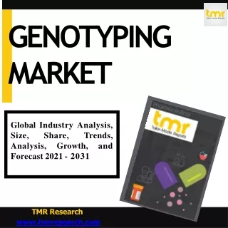 genotyping market