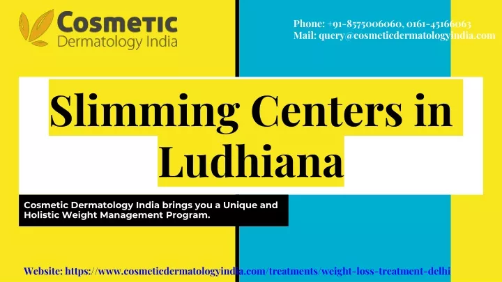 slimming centers in ludhiana