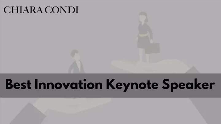 best innovation keynote speaker