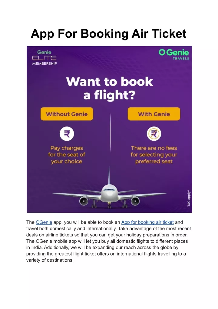 app for booking air ticket