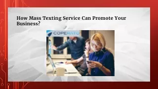 Coperato- How mass texting service can promote your business_