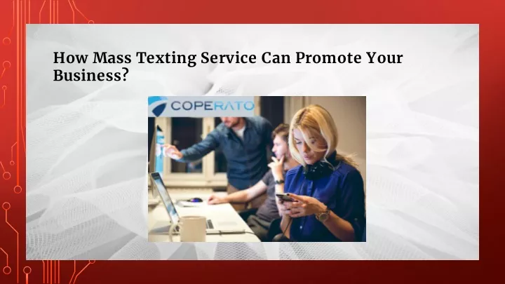 how mass texting service can promote your business