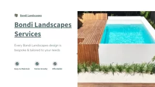 Bondi Landscapes Services - Landscaples Design