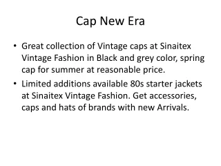 cap new era