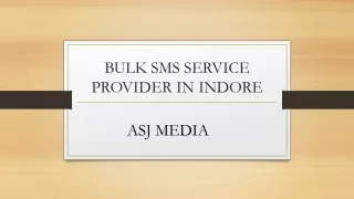 BULK SMS SERVICE PROVIDER IN INDORE