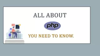 INTRODUCTION to php