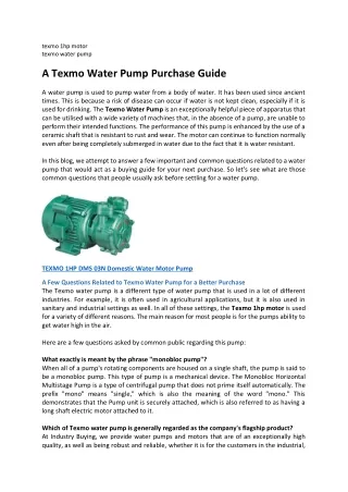 texmo 1hp motor texmo water pump a texmo water