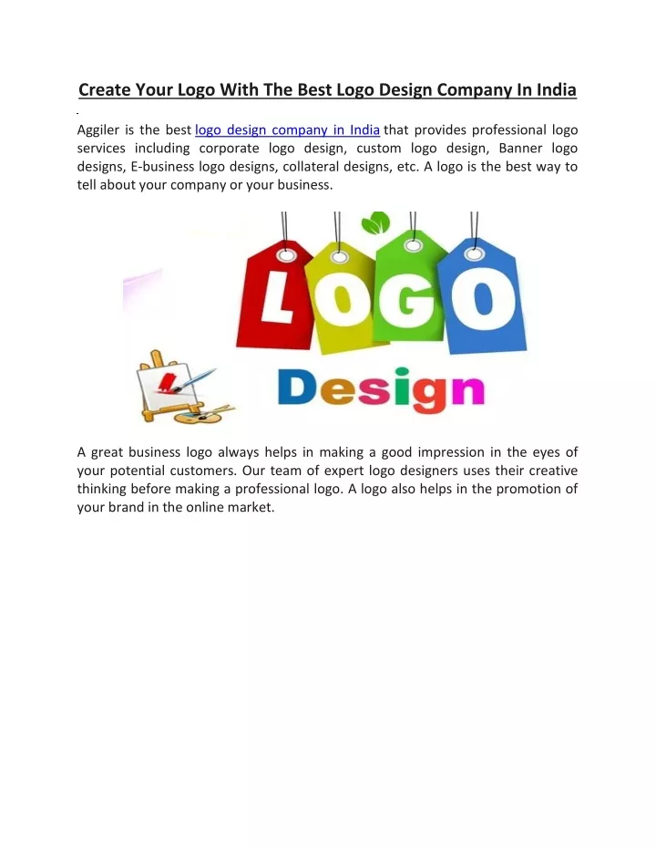 create your logo with the best logo design