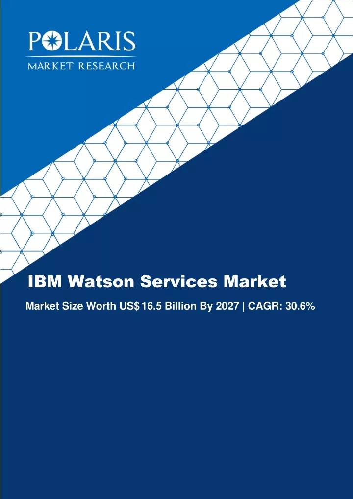 ibm watson services market