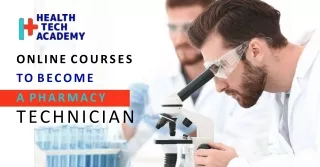 Top leading online courses to become a pharmacy technician