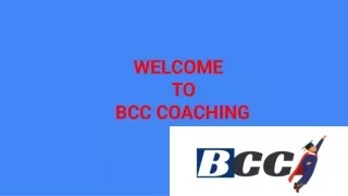 welcome to bcc coaching