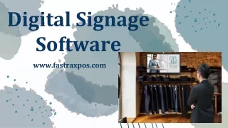 Digital Signage Software