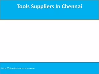 tools suppliers in chennai