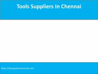 tools suppliers in chennai