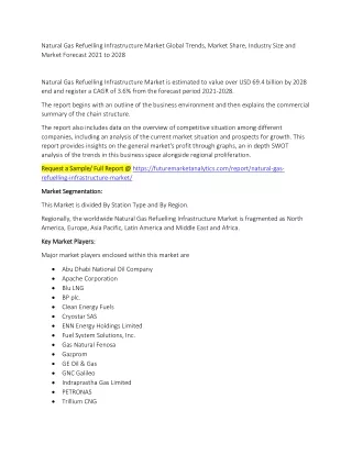 natural gas refuelling infrastructure market
