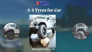 4 4 tyres for car