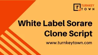 White Label Sorare Clone Script