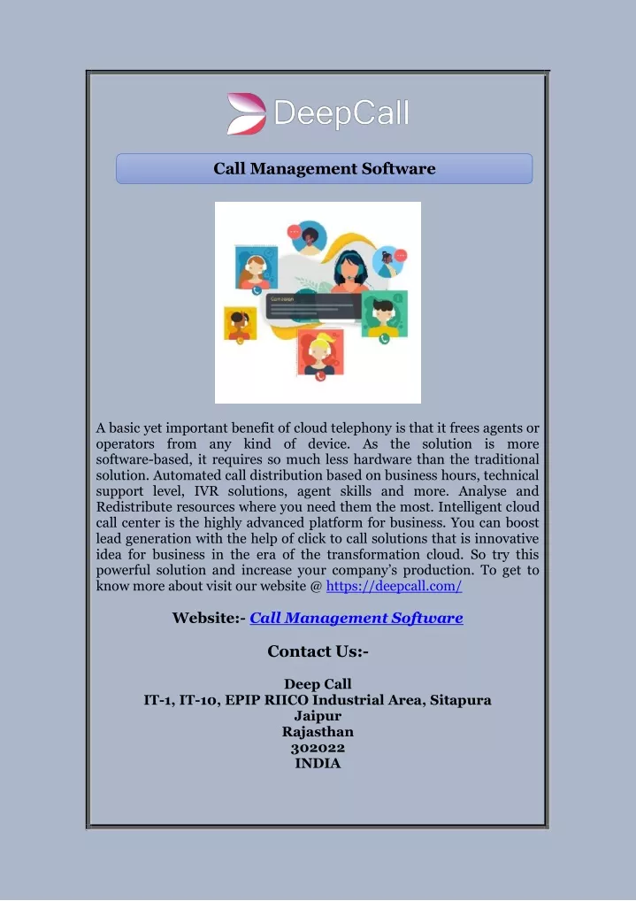 call management software