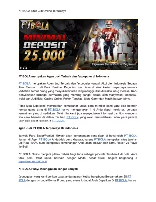 Agen Judi Bola Terpercaya Agen Bola Online Situs Slot Gacor