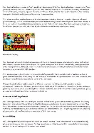 Why People Love to Hate asia gaming casino malaysia
