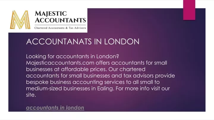 accountanats in london