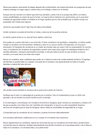ahora que estamos retornando al trabajo despu