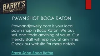 pawn shop boca raton