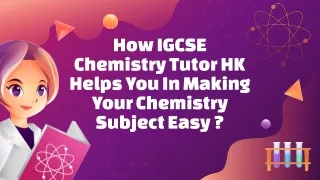 Best IB & IGCSE Tutor in Hong Kong