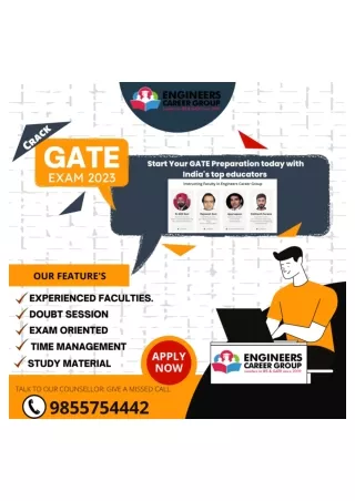 Best GATE Coaching In Chandigarh Engineers Career Group