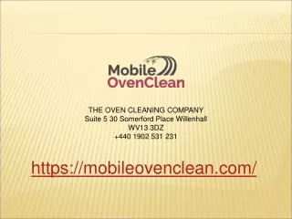 the oven cleaning company suite 5 30 somerford