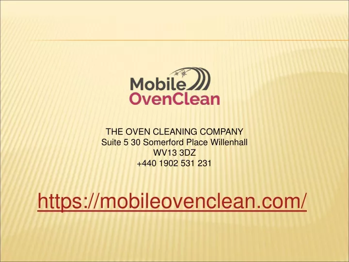 the oven cleaning company suite 5 30 somerford