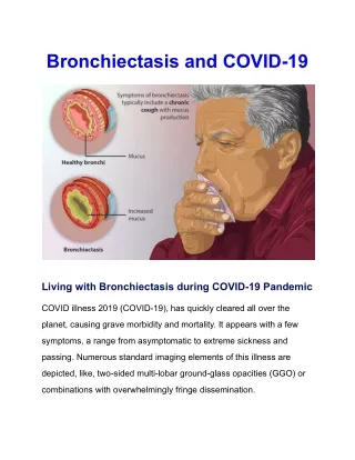 Bronchiectasis - Symptoms, Causes, and Treatment