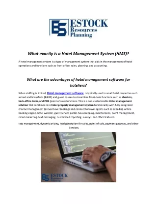 Hotel Management Software in Delhi