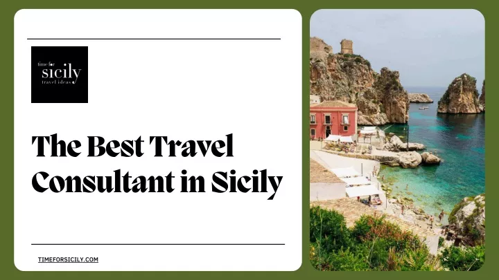 the best travel consultant in sicily