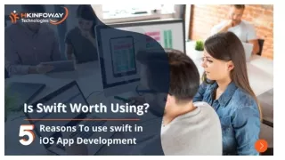5 Reasons To use swift in iOS App Development in 2022 - HKinfoway Technologies