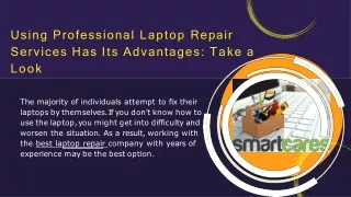 Using Professional Laptop Repair Services Has Its Advantages Take a Look